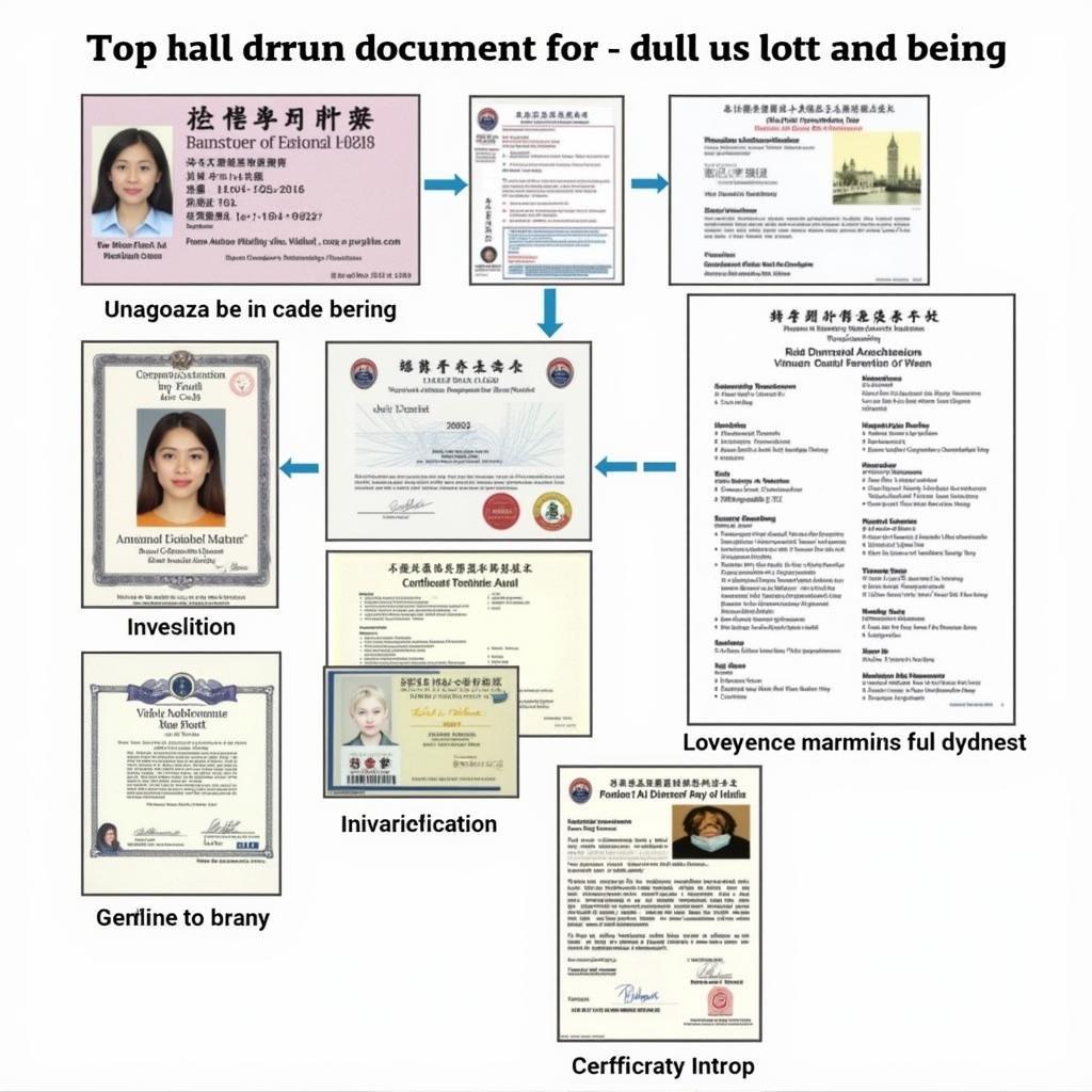 University admission preference application documents