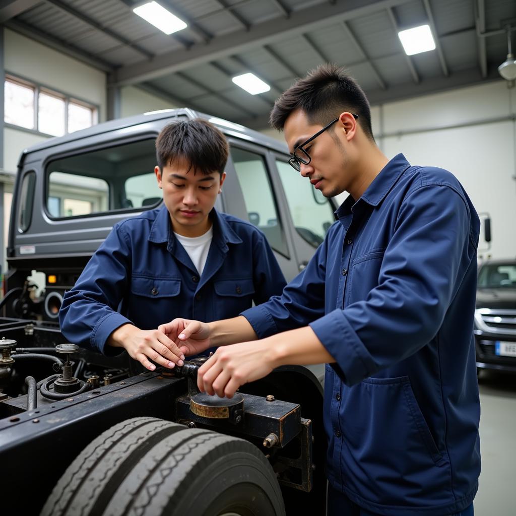 Chính Sách Thực Tập Sinh Xe Tải Hà Nội