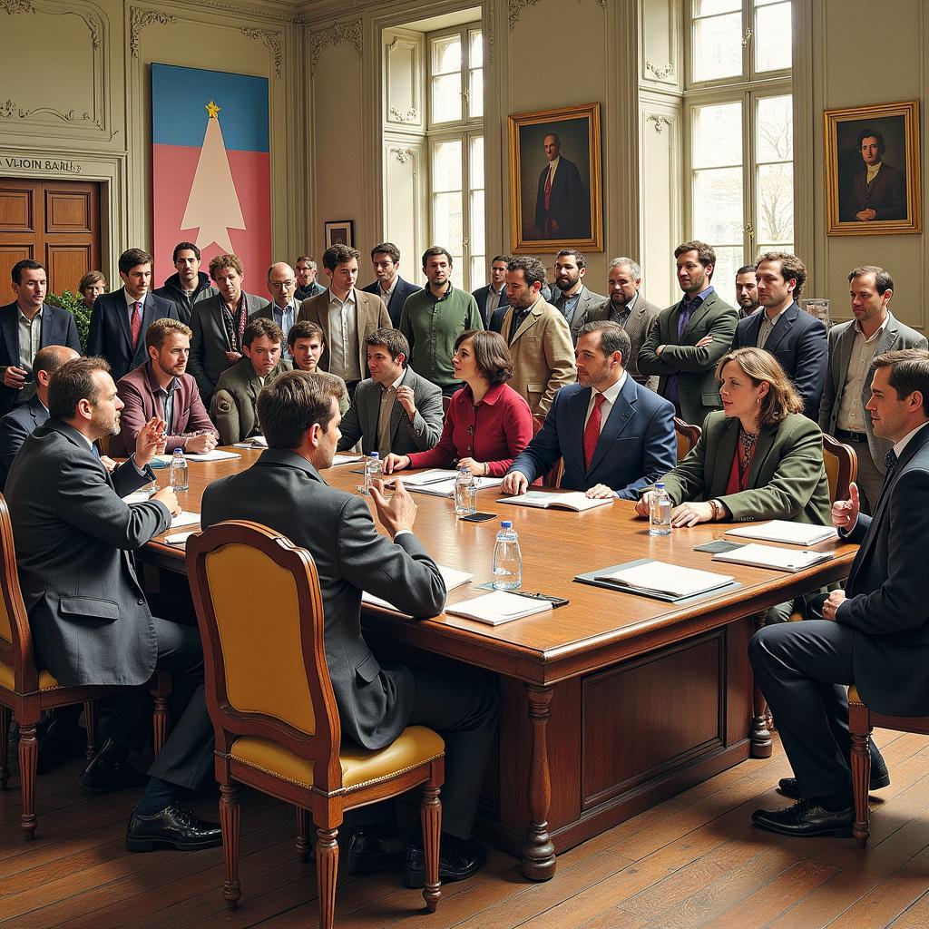 Tổ Chức Bộ Máy và Chính Sách Công Xã Pari