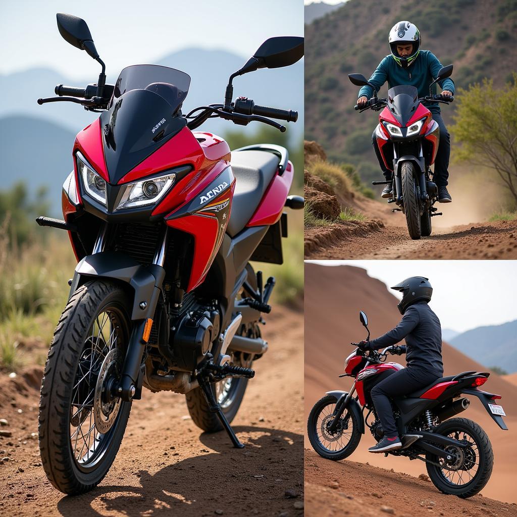 Honda ADV 150 on the road