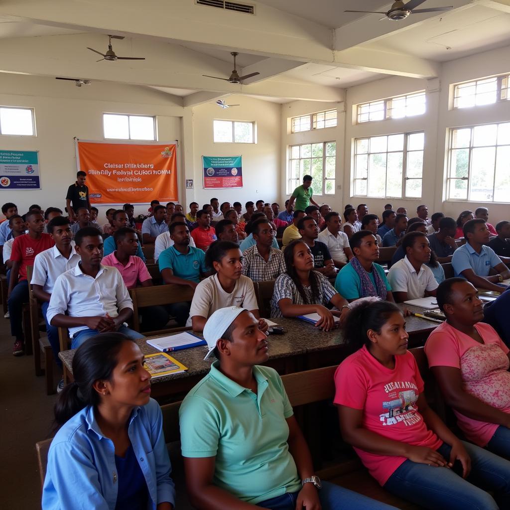 Họp mặt tuyên truyền dân số