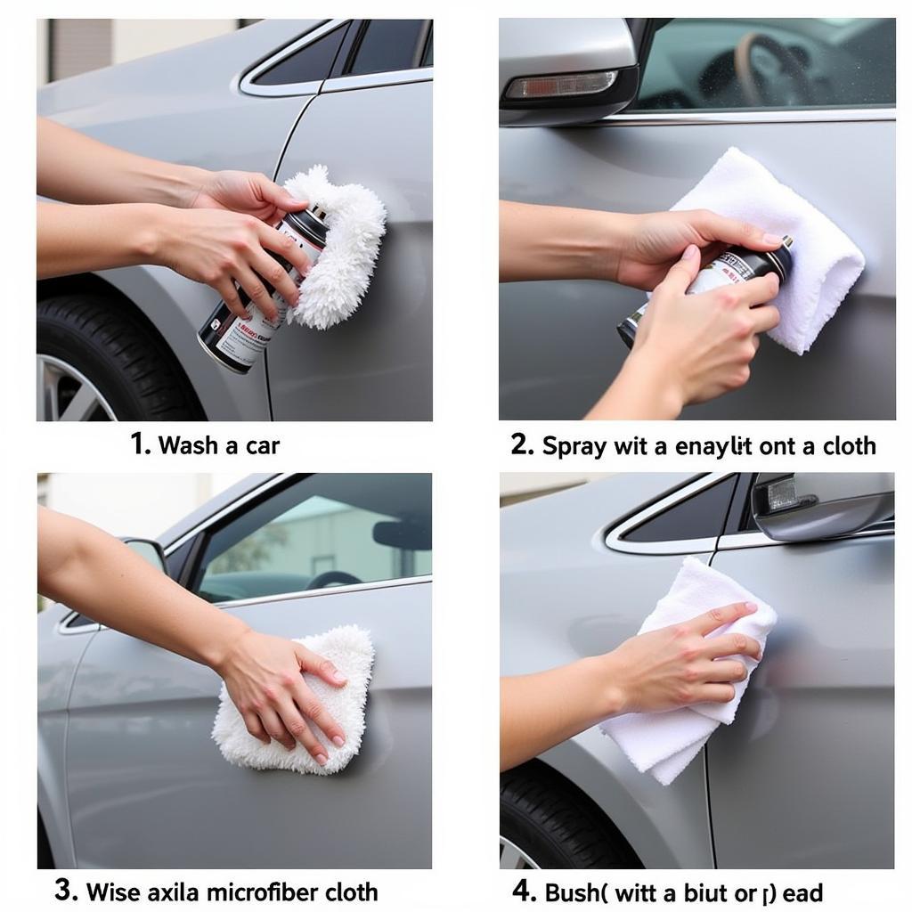 Hướng dẫn sử dụng chai xịt bóng xe hơi đúng cách