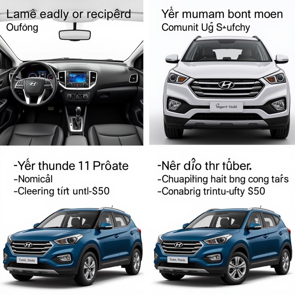 Hyundai Creta cũ các phiên bản