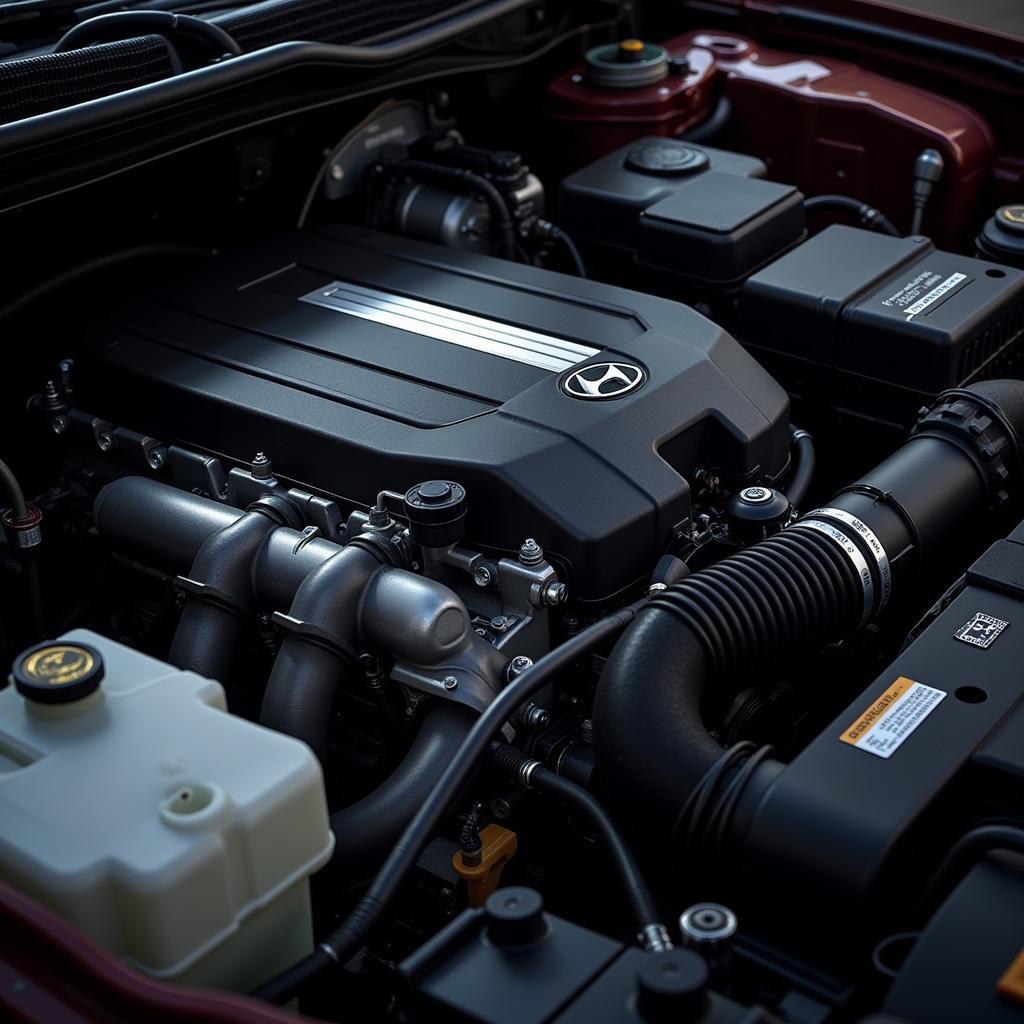 Động cơ Hyundai Elantra mạnh mẽ