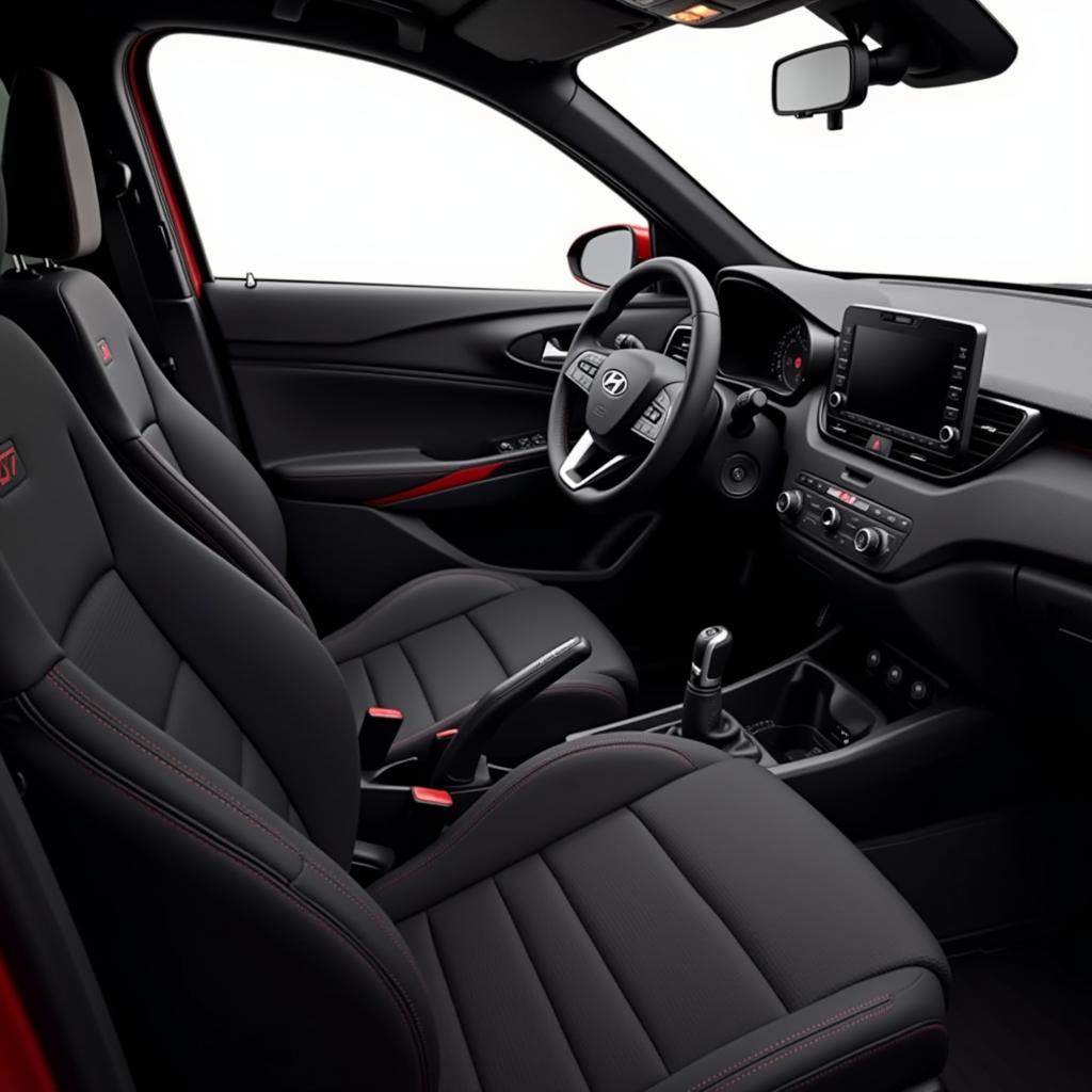 Hyundai i10 N Line Nội Thất Hiện Đại