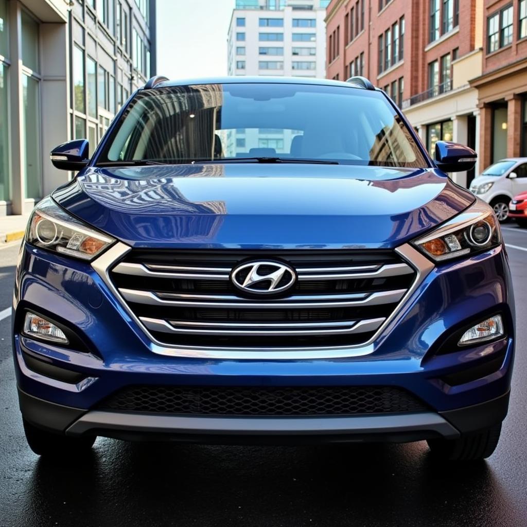 Hyundai Tucson 2017 Đầu Xe