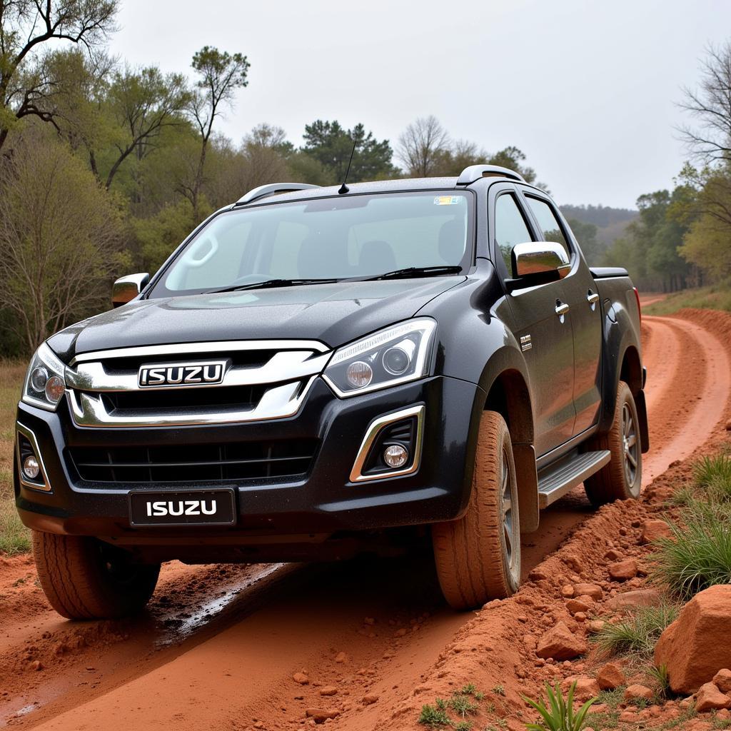 2017 Isuzu D-Max performing well off-road