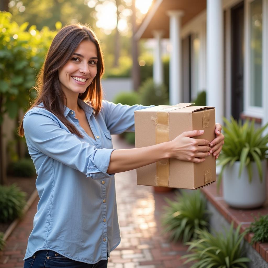 Khách hàng hài lòng với chính sách vận chuyển hấp dẫn