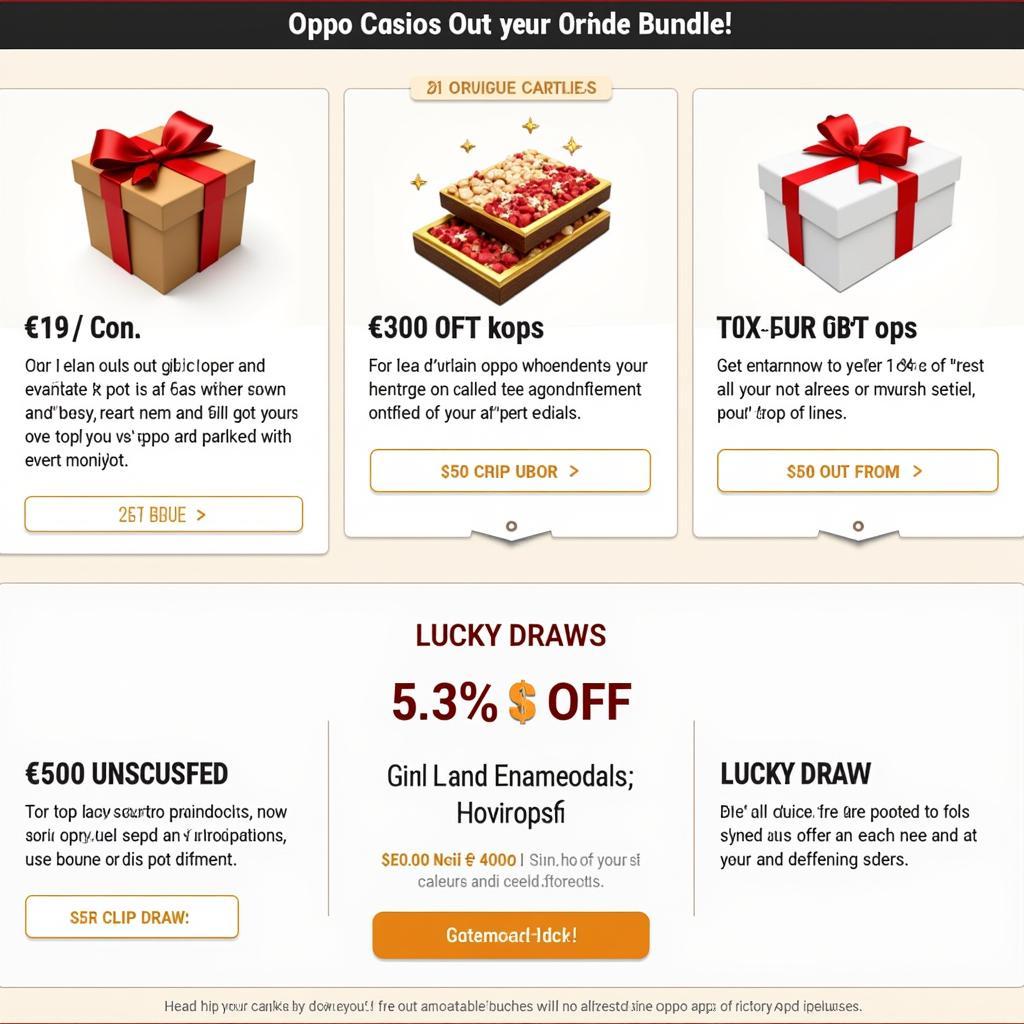 Các chương trình khuyến mãi hấp dẫn của Oppo