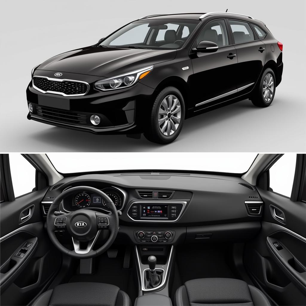 Kia Morning SI 1.25 AT 2018 nội thất và ngoại thất