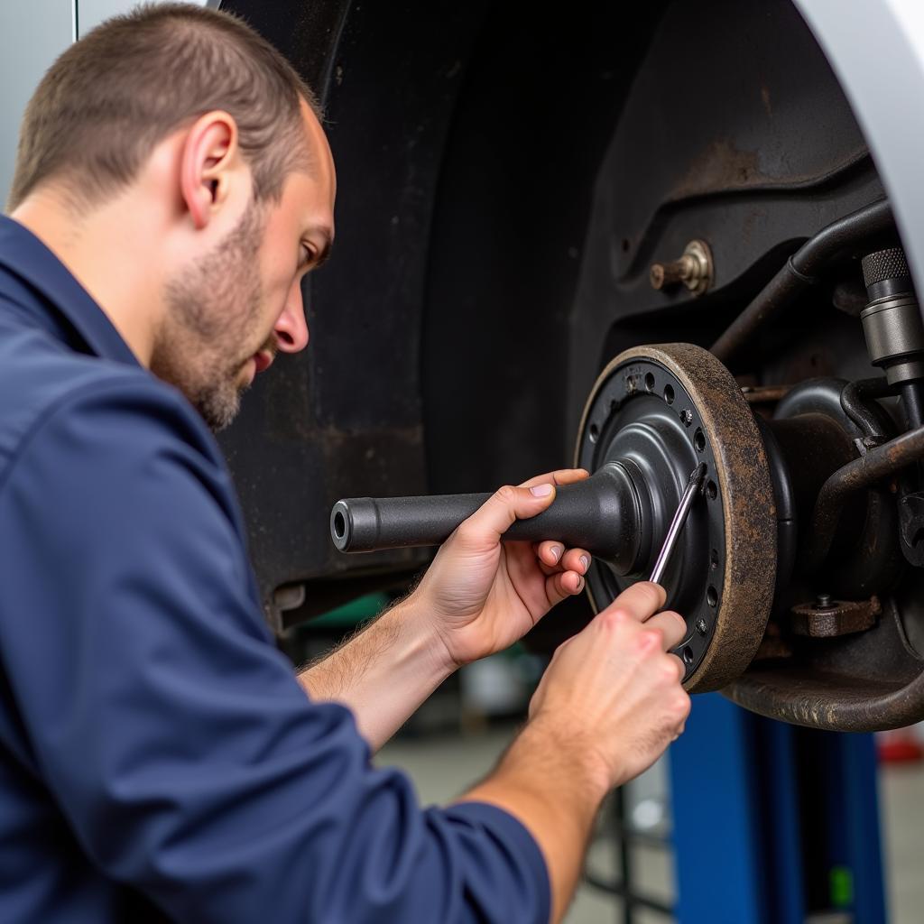 Kiểm tra cầu xe ô tô định kỳ