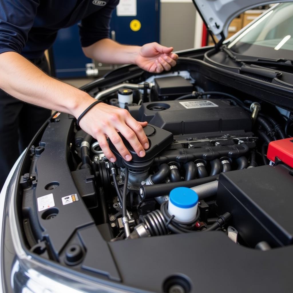 Kiểm tra động cơ Kia K3 2016