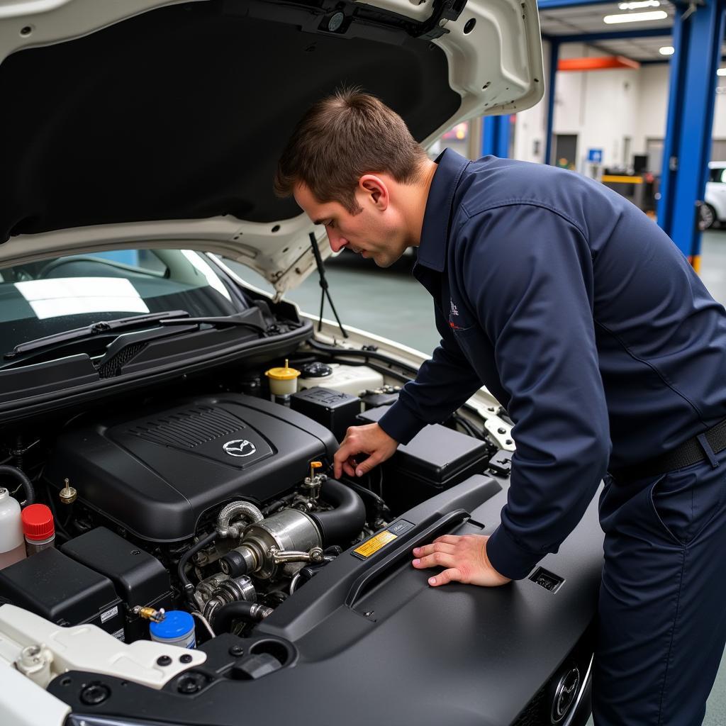 Kiểm Tra Động Cơ Mazda CX5 2.5 2018