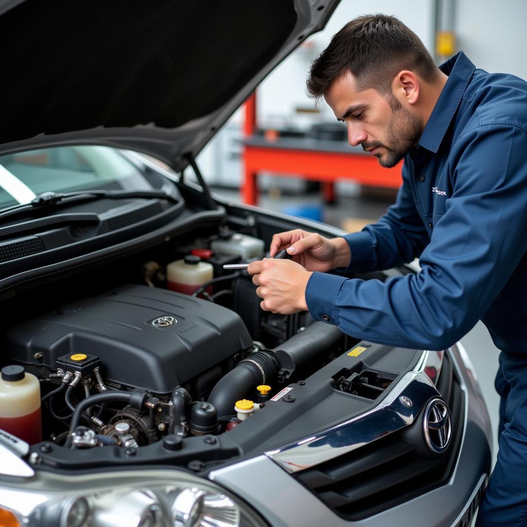 2011 Toyota Altis Engine Inspection