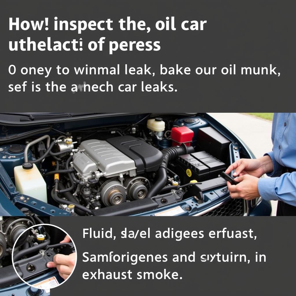 Kiểm tra động cơ xe ô tô cũ chi tiết