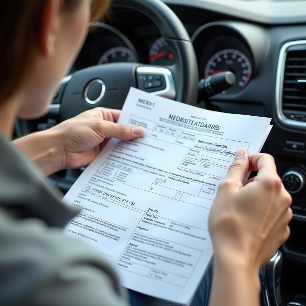 Cách Kiểm Tra Giấy Tờ Xe Ô Tô