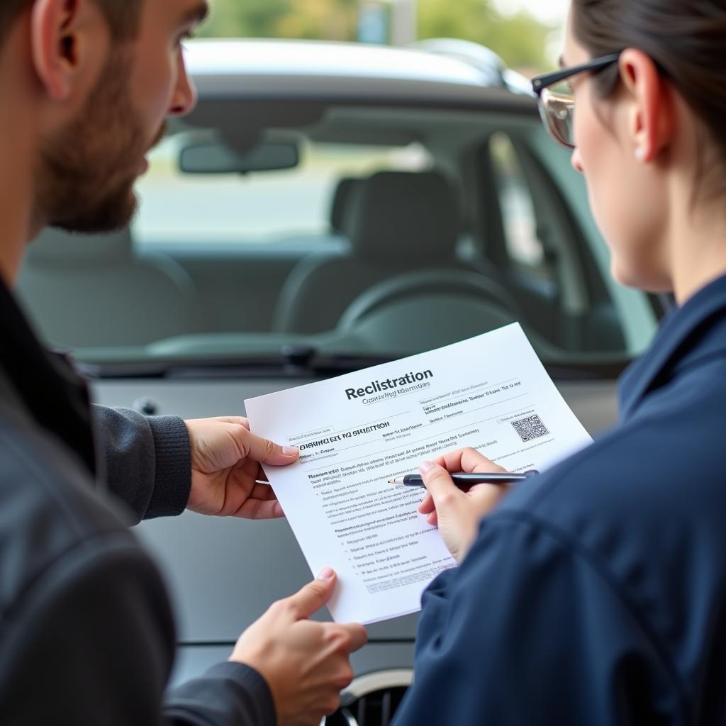 Kiểm tra giấy đăng ký xe ô tô chính chủ