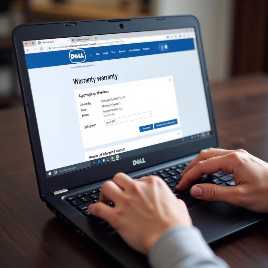 Kiểm tra thời hạn bảo hành Dell