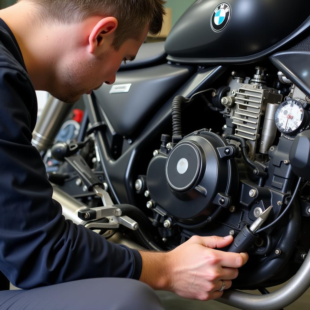 Kiểm tra tình trạng BMW cũ