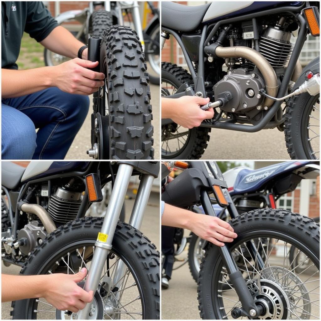 Inspecting a used Yamaha Jupiter MX