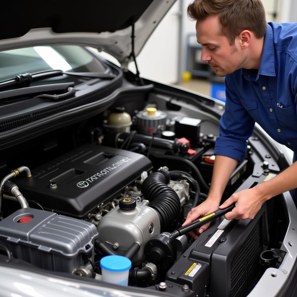 Kiểm tra xe Toyota Yaris 2014 trước khi mua