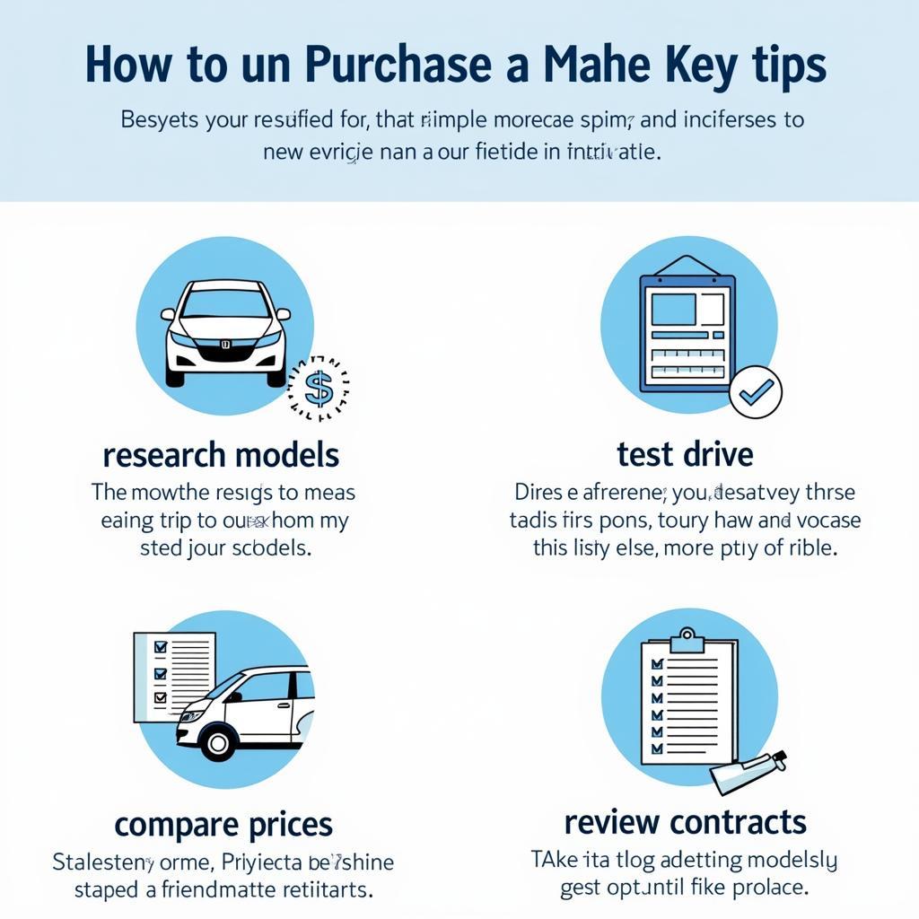 Infographic kinh nghiệm mua xe ô tô Honda