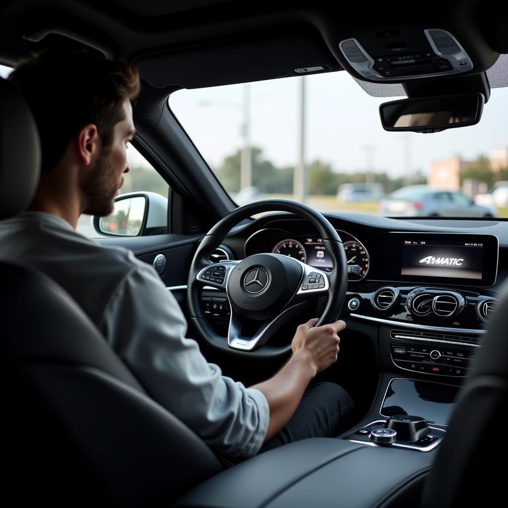 Mercedes 4MATIC test drive experience