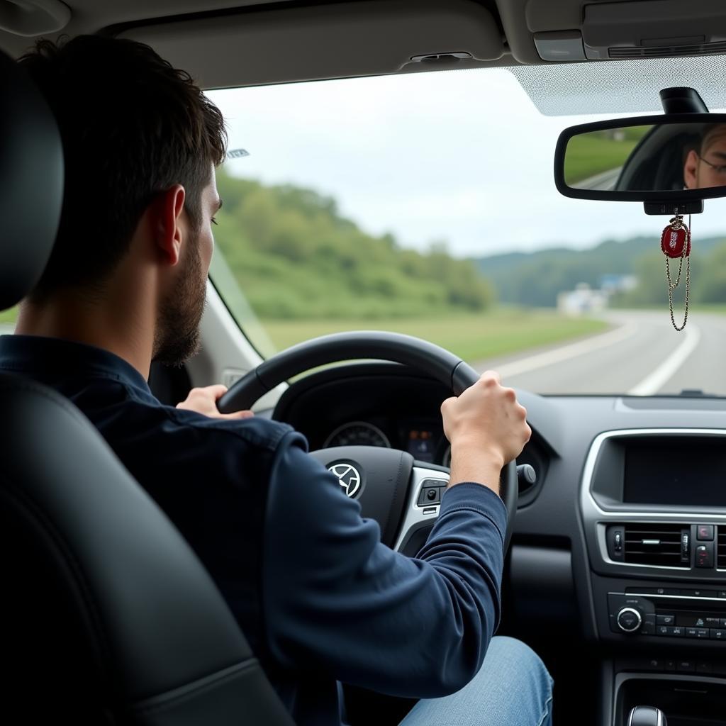 타인 차량 운전 시 유의사항