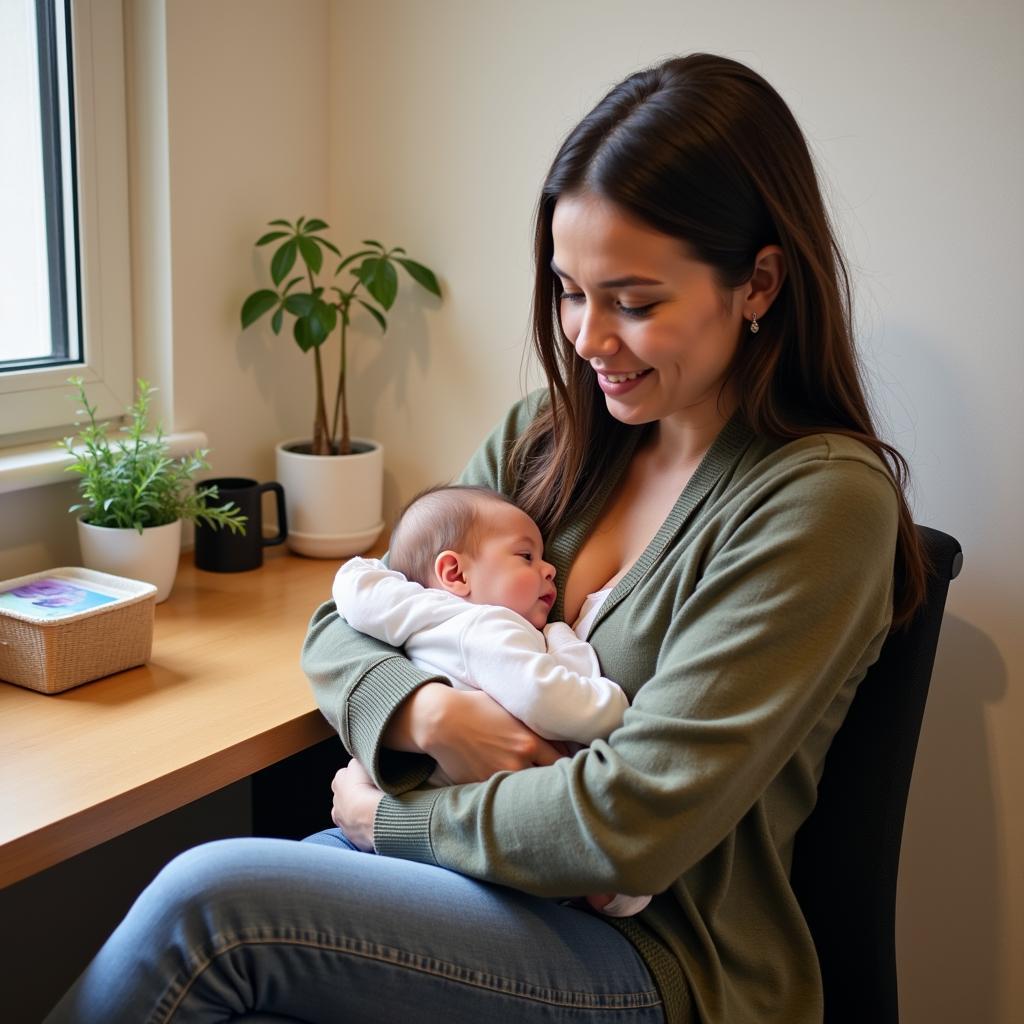 Lao động nữ nuôi con nhỏ và các hỗ trợ từ chính sách bảo hiểm