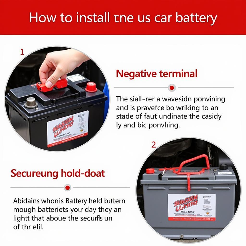 Guida alla rimozione e all'installazione della batteria auto