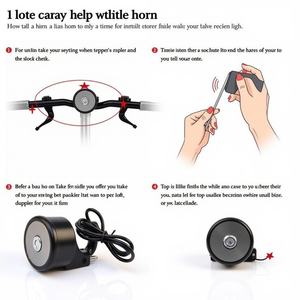 Hướng dẫn lắp đặt còi xe đạp đơn giản, nhanh chóng