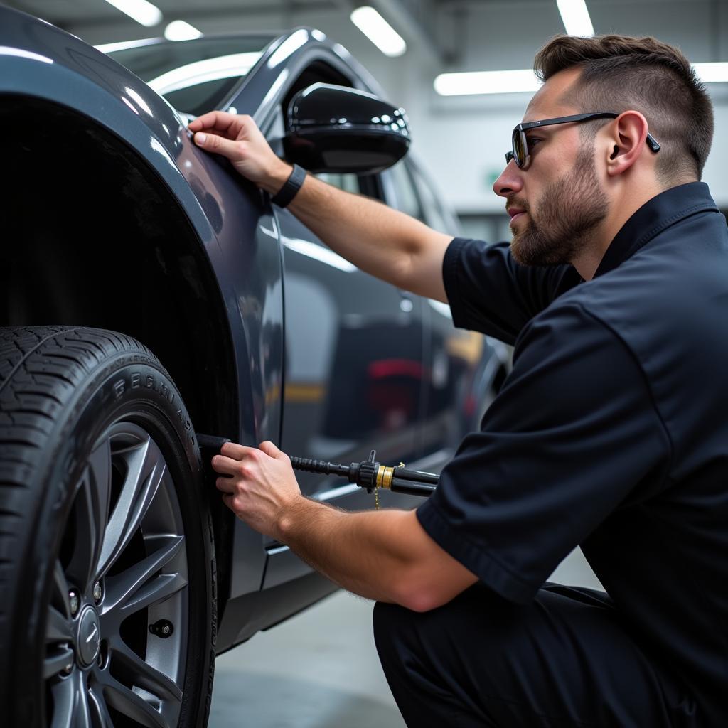 Professional installation of genuine car accessories