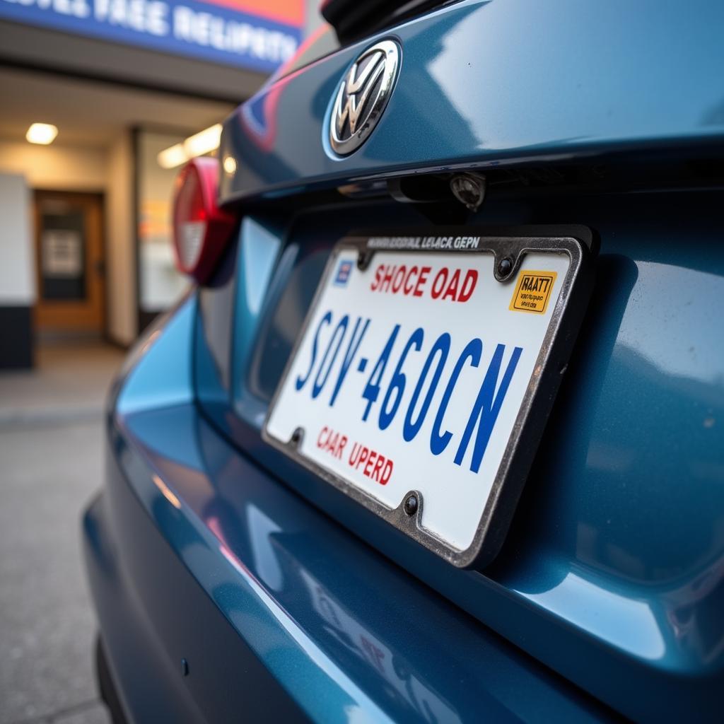 Lệ phí cấp biển số xe ô tô cũ