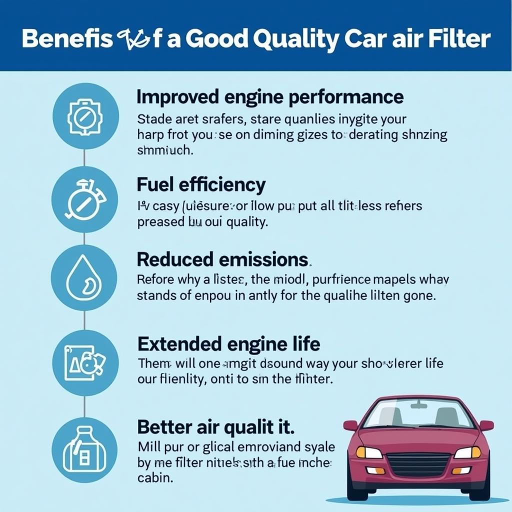Benefits of using a high-quality car air filter