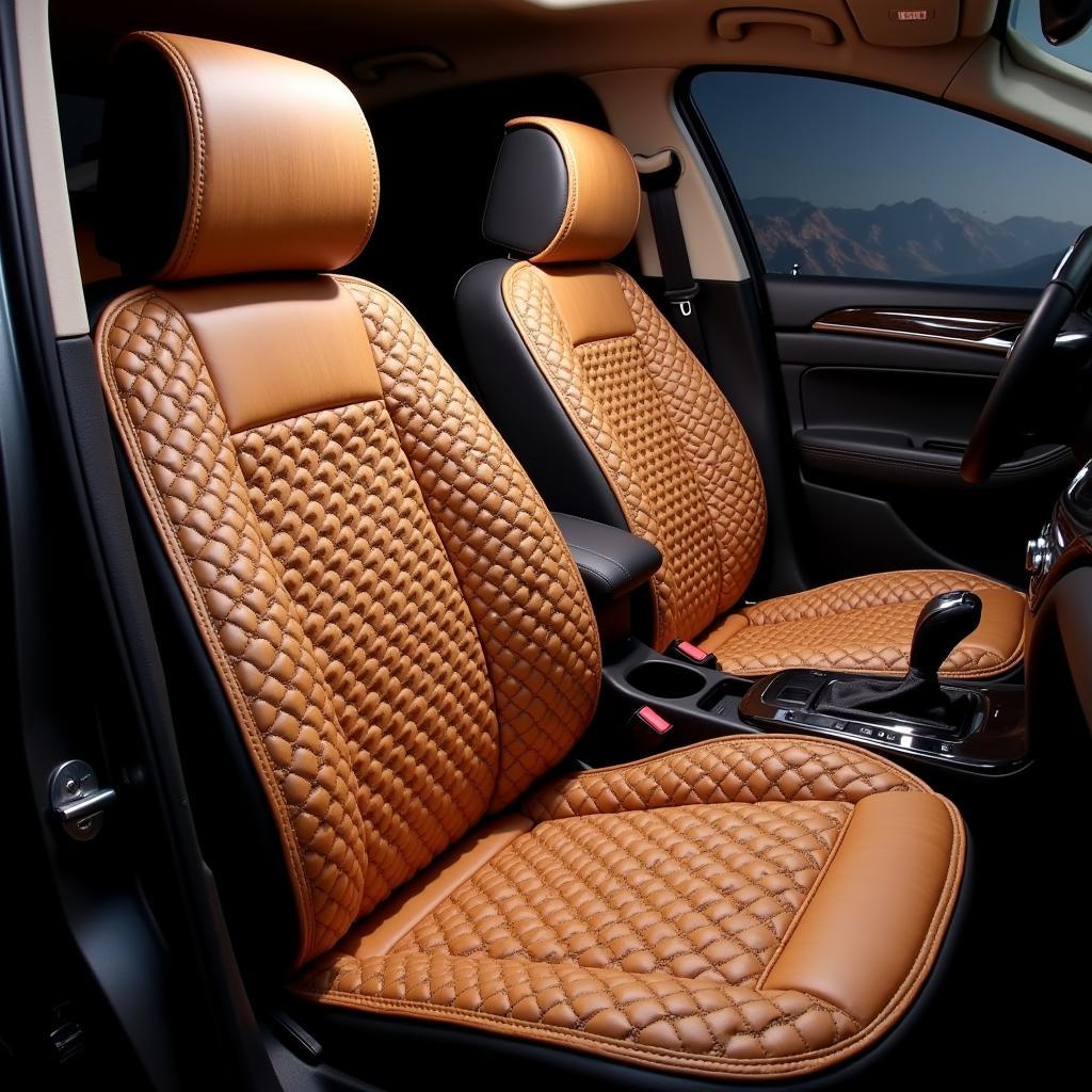 Hanoi Wooden Bead Car Seat Covers: Luxury and Comfort