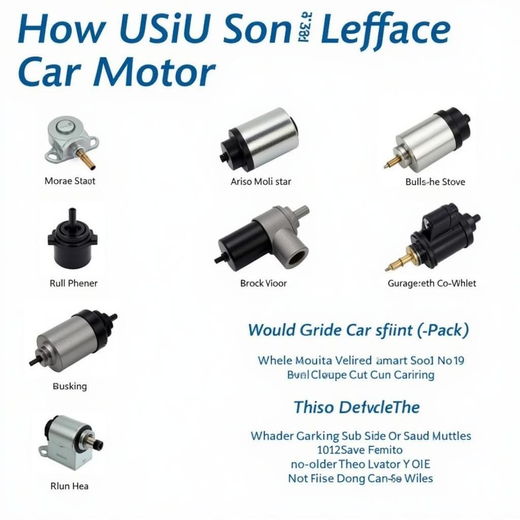 Choosing the right windshield washer pump
