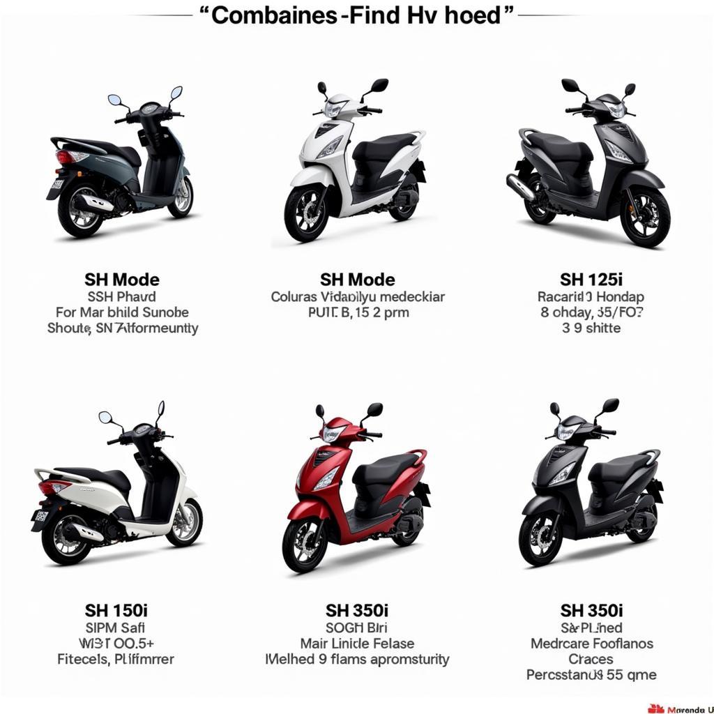 Lựa chọn xe SH phù hợp với nhu cầu sử dụng