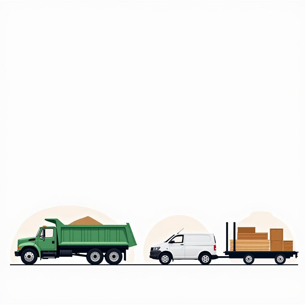 Lựa chọn xe tải phù hợp bất động sản