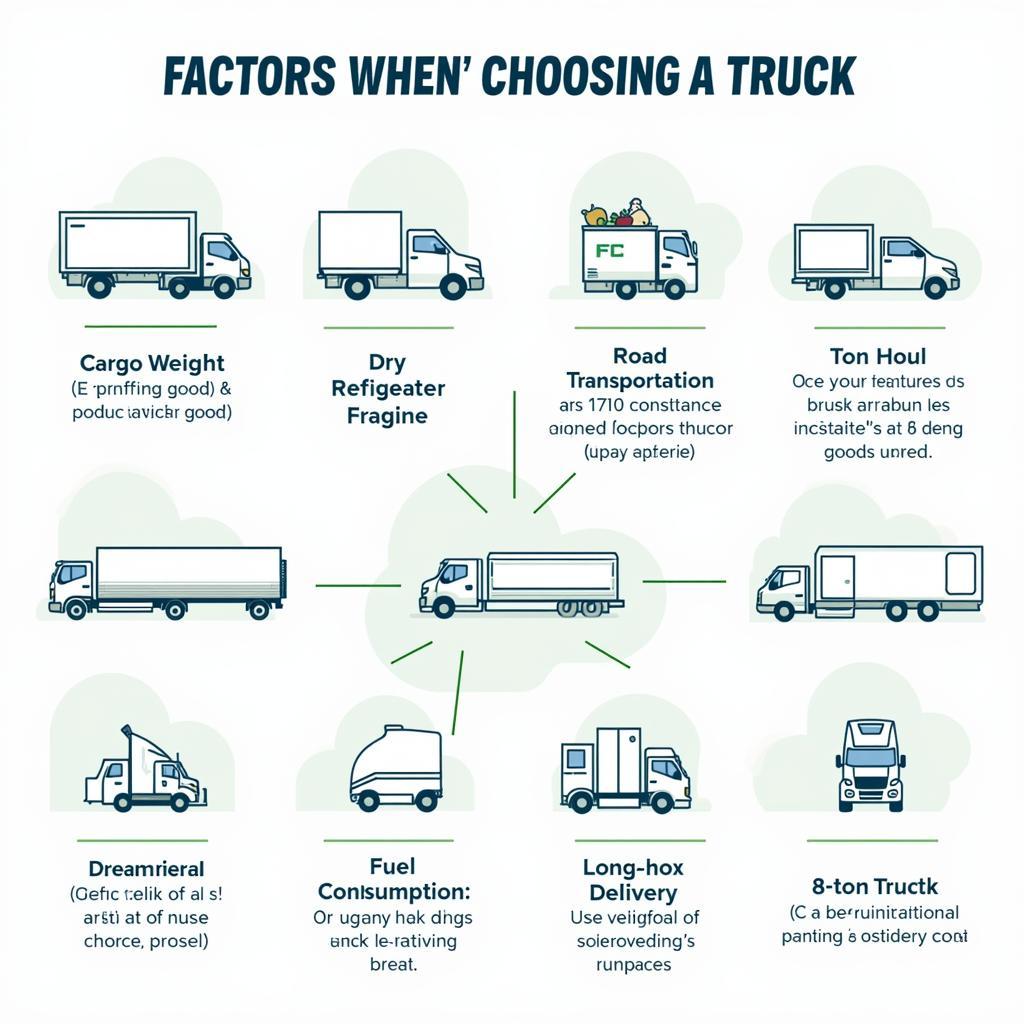 Lựa chọn xe tải phù hợp nhu cầu