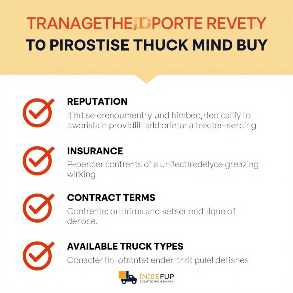 Lưu ý khi chọn dịch vụ thuê xe