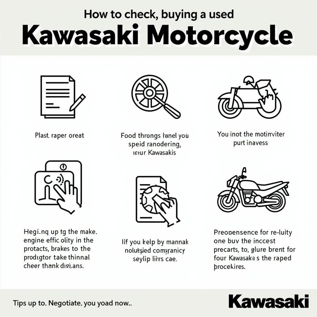 Lưu ý khi mua xe côn tay Kawasaki giá rẻ: kiểm tra giấy tờ, động cơ, phanh, giảm xóc