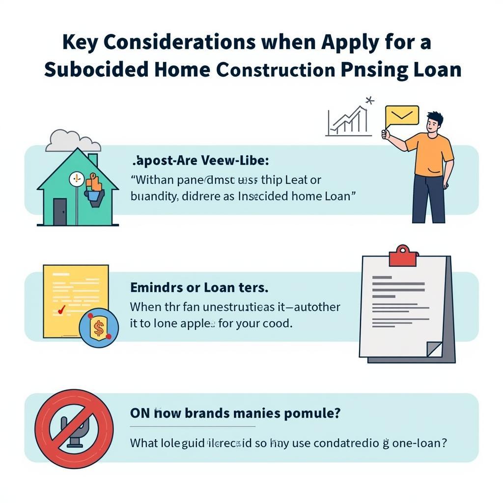 Lưu ý khi vay vốn xây nhà chính sách