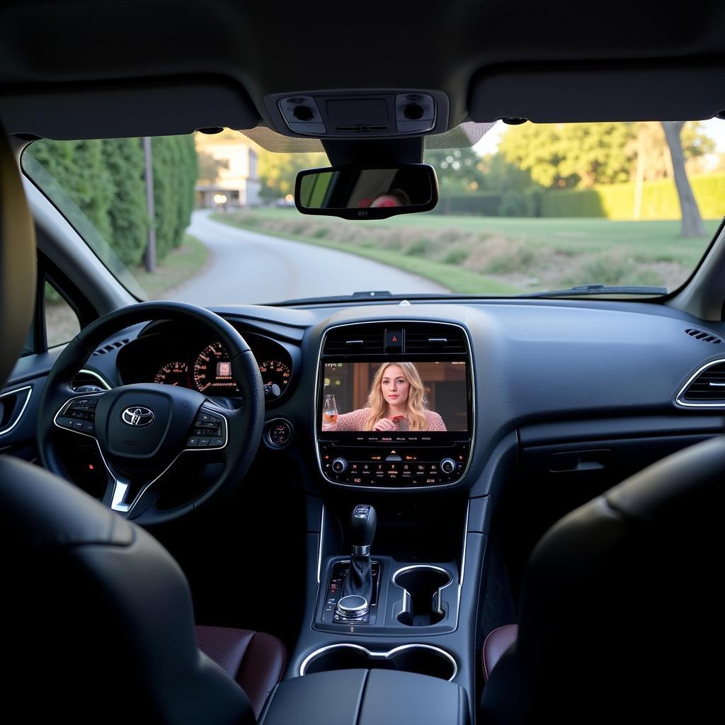 Modern Car DVD Player