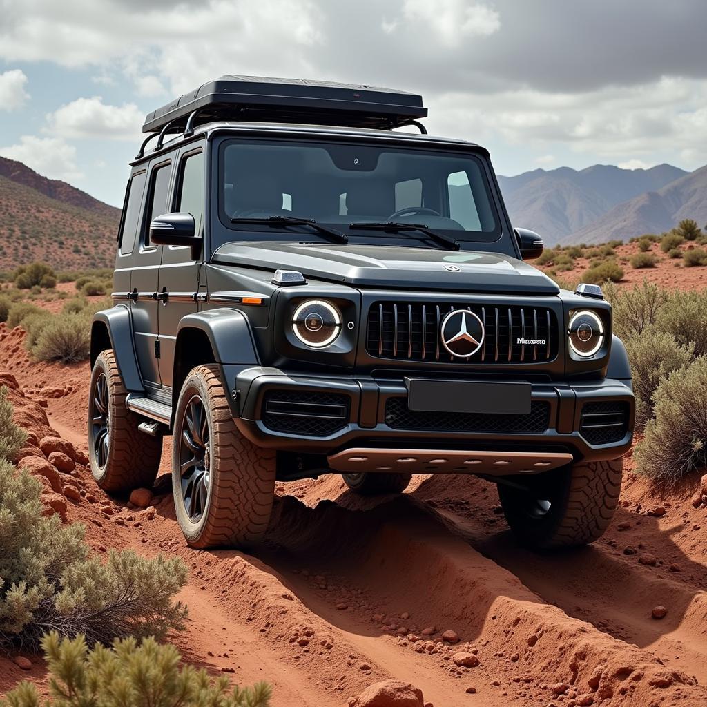 Mẫu xe ô tô Mercedes G-Class mạnh mẽ và cá tính