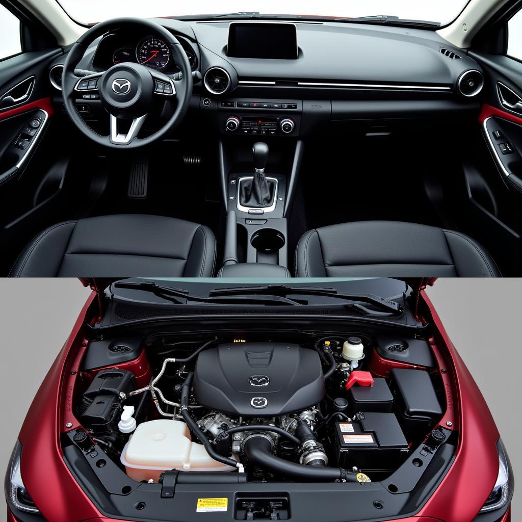 Mazda 2 2018 Interior and Engine