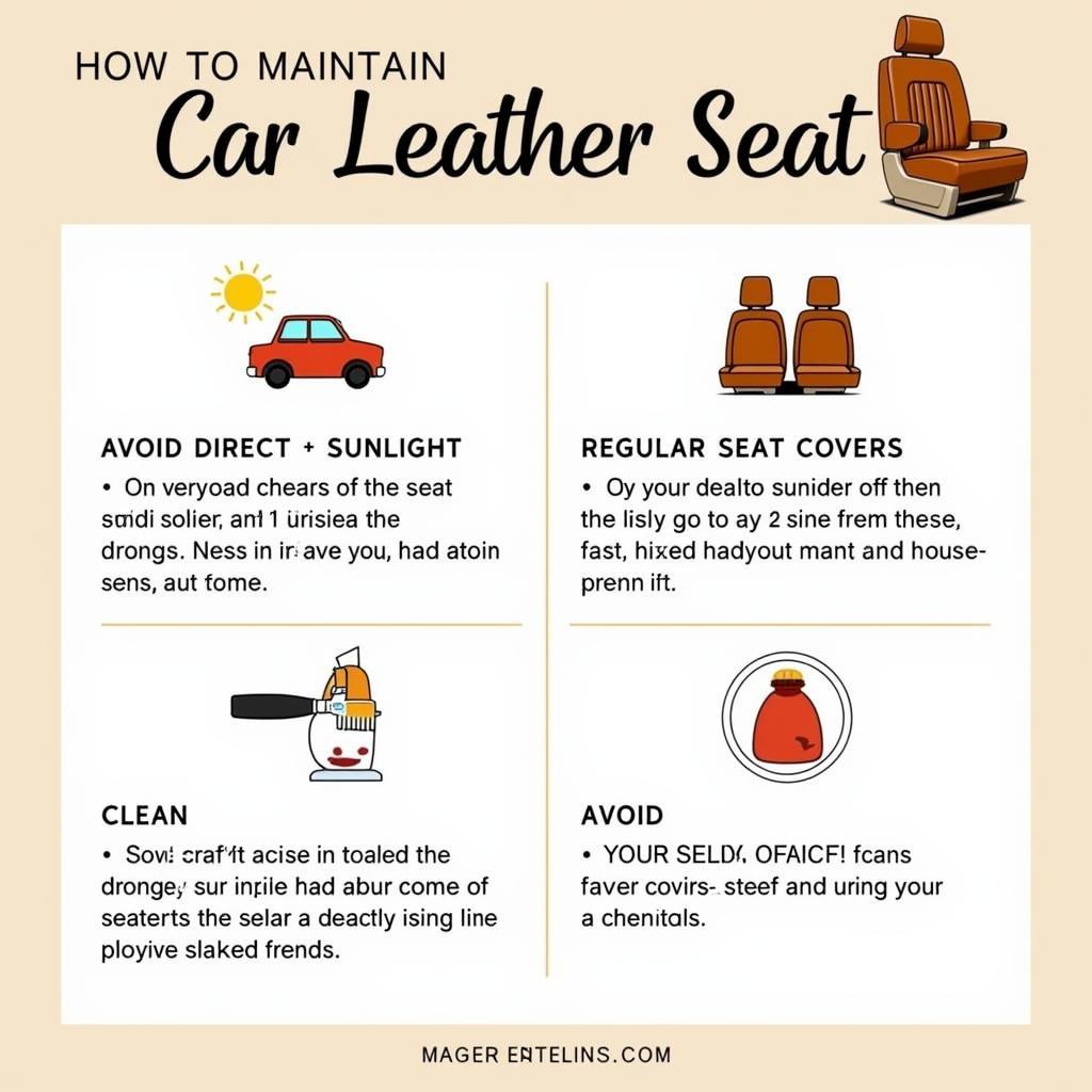 Mẹo Bảo Quản Ghế Da Ô Tô