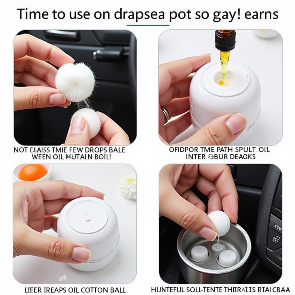 Mẹo nhỏ khi sử dụng tinh dầu treo xe ô tô