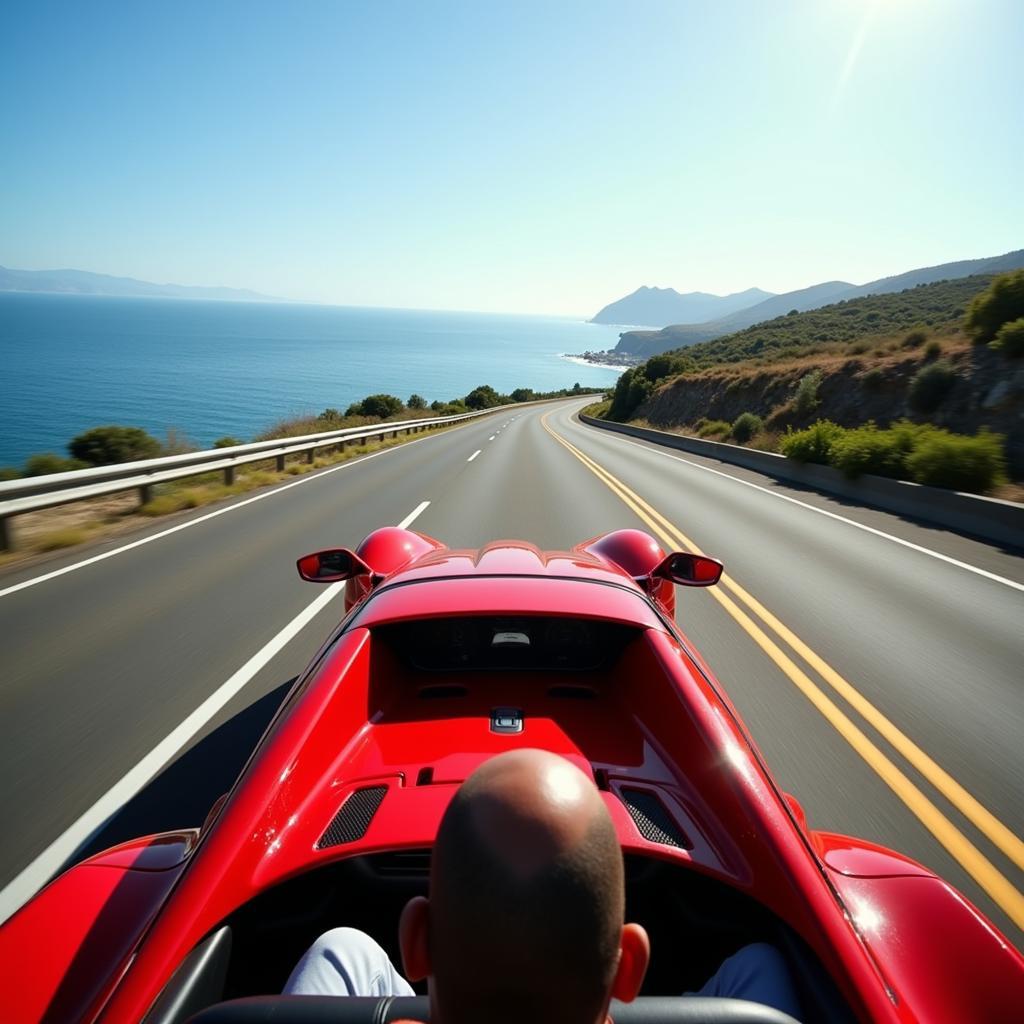 Mơ thấy mua ô tô màu đỏ