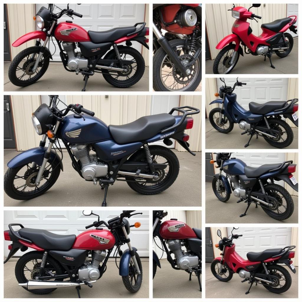 MSX 125 cũ với các tình trạng khác nhau