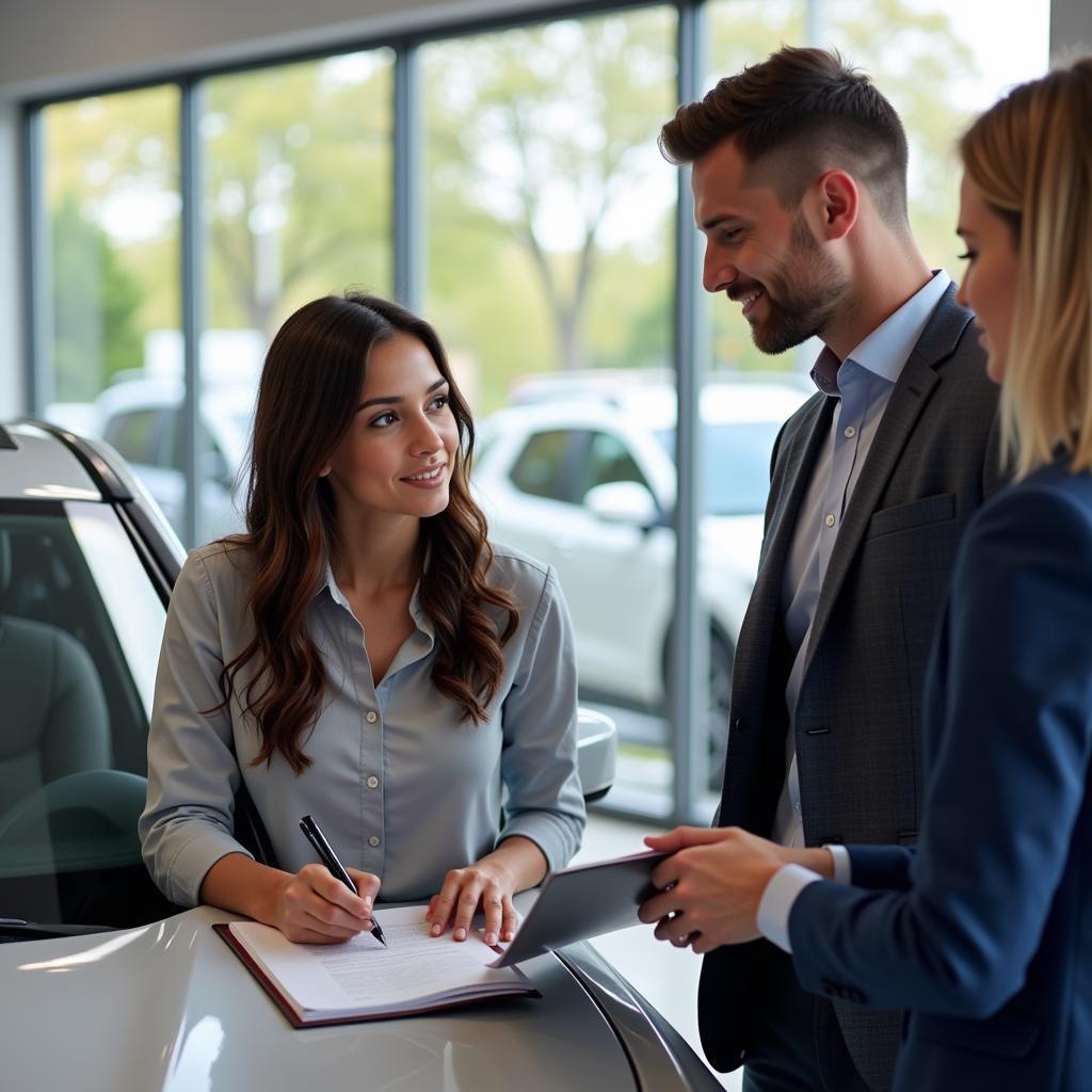 Mua Ô Tô Mới Tại Đại Lý